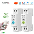 TUYA 63A Wifi Smart Circuit Breaker Switch Din Rail Remote Voice Control Home Smart Life App Tuya Timer Relay On Off Switch