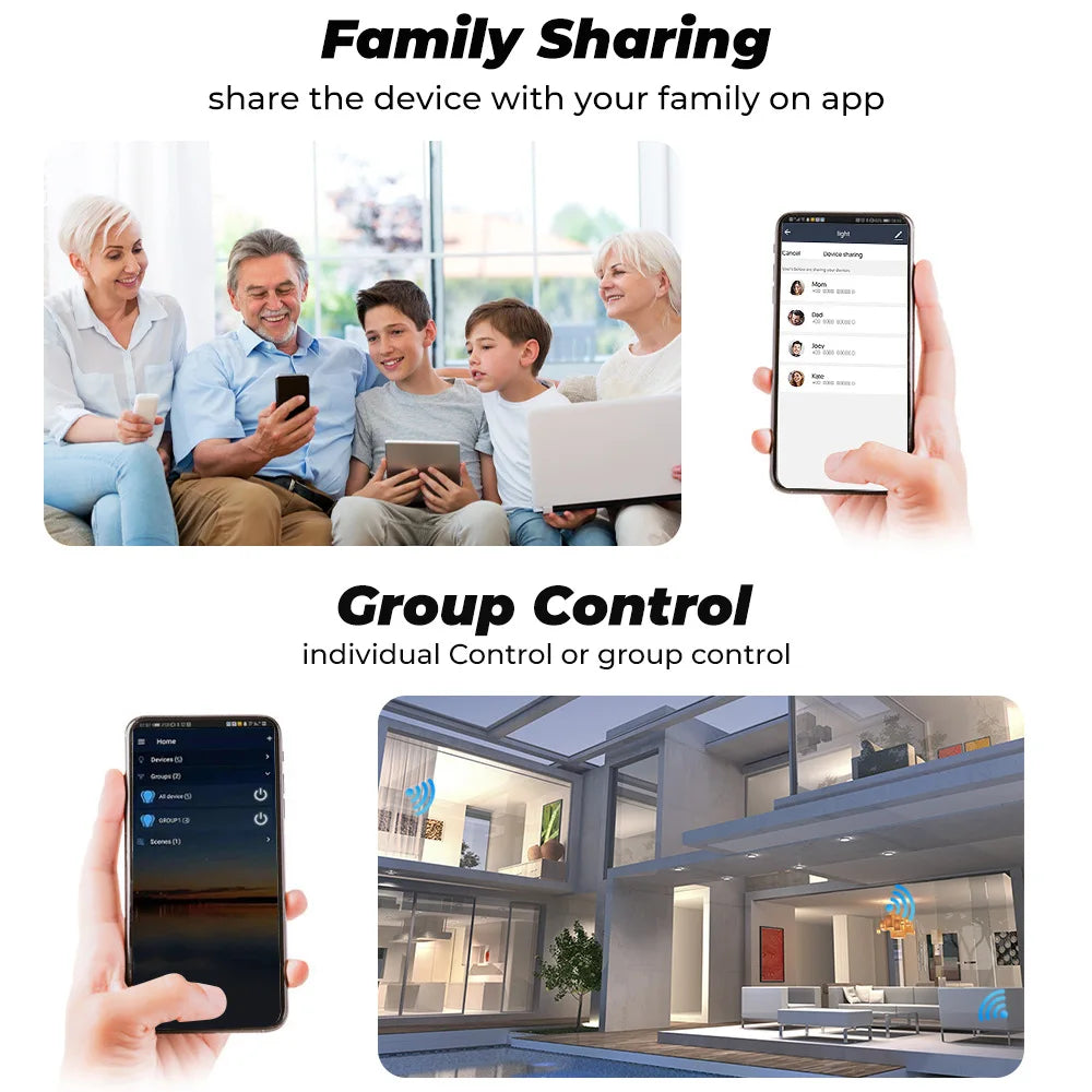 Tuya Smart Plug WiFi EU Universal 16A With Power Monitor Remote Timing Socket Outlet Works With Yandex Alice, Alexa, Goole Home