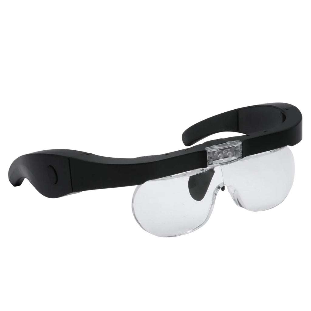 Magnifying Glasses magnifier1.5X 2.5X 3.5X 5.0X USB Rechargeable With LED Light For Reading Jewelers Watchmaker Repair Wearing