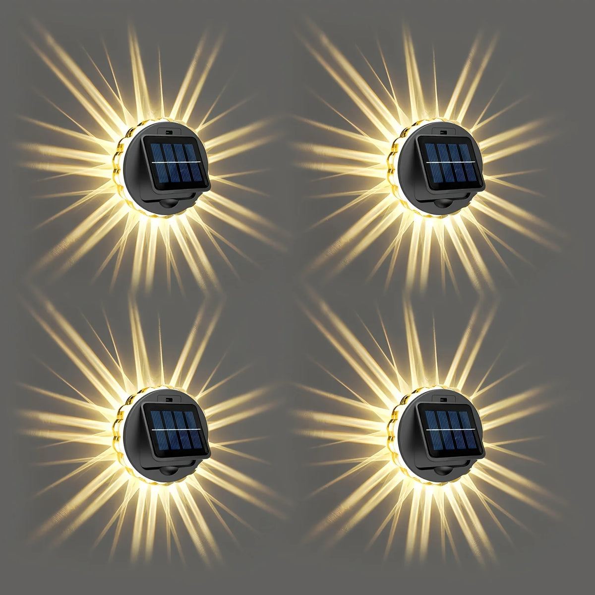 Solar Lights Decor Outdoor Led Atmosphere Lights Waterproof Lamp for Wall Stairs Fence Yard Patio Pathway Solar landscape lights