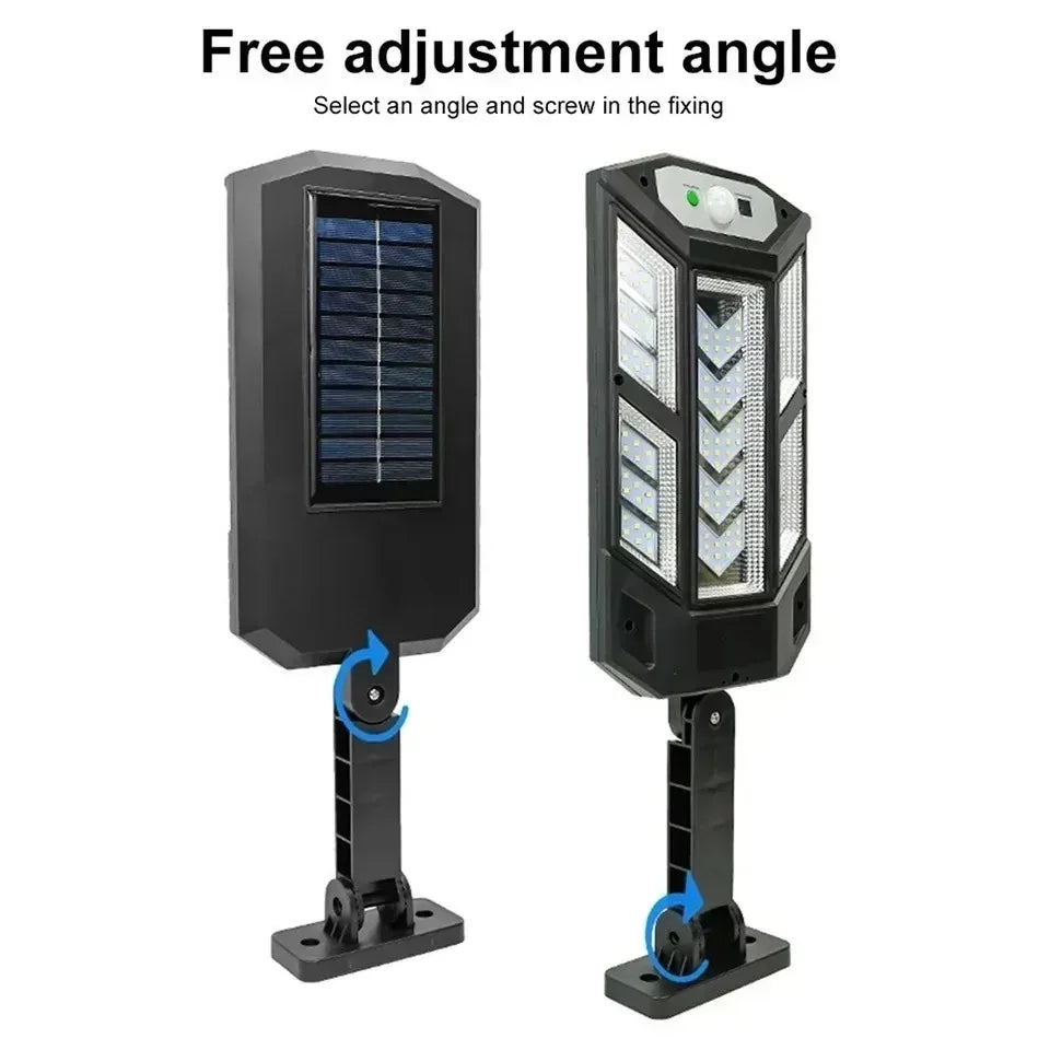 15000LM Irradiation 500㎡ Solar Light for Outdoor Sunlight Motion Sensor IP65 Waterproof Garden Street Wall External Solar Lamp