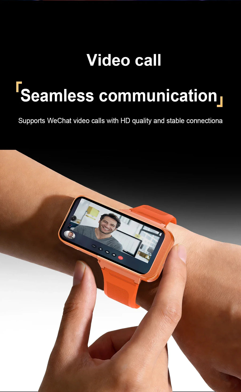 2026 Q333 Mini Android 12.0 Smart Watch 3.97 Inches 8GB RAM 256GB ROM Dual SIM Standby Play Store 4G Little Smart Watch Phone