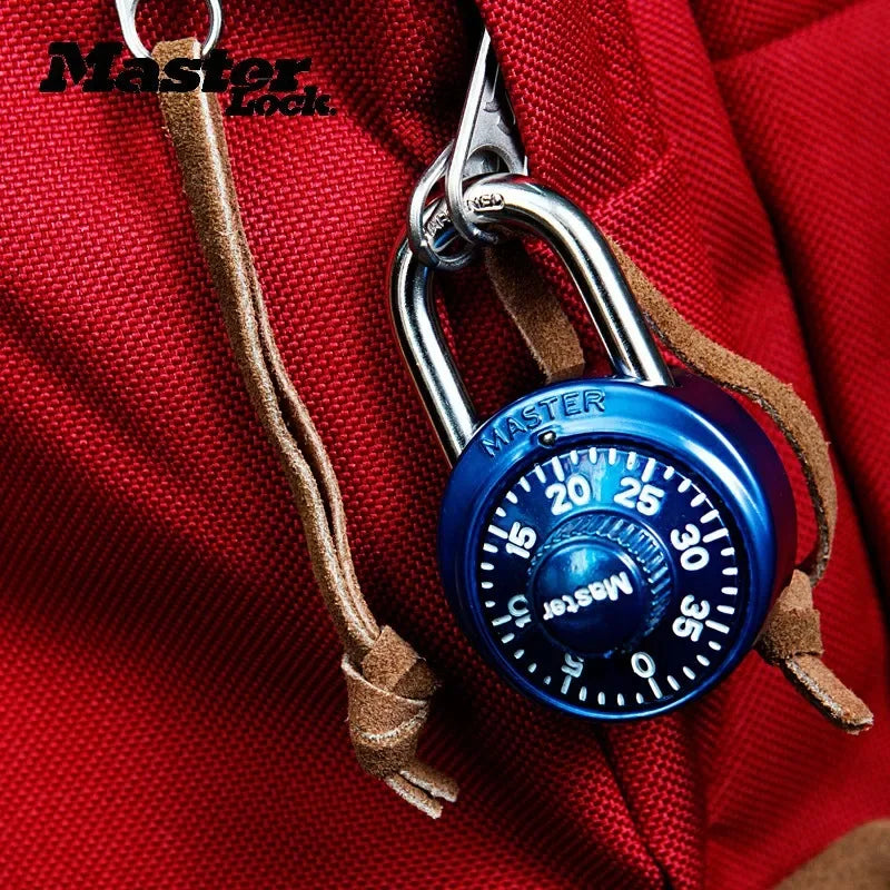 Locker Rotate Portable Password Lock Combination Padlock Rotation Lock for Gym and School Lockers Master Lock 1530D Combination