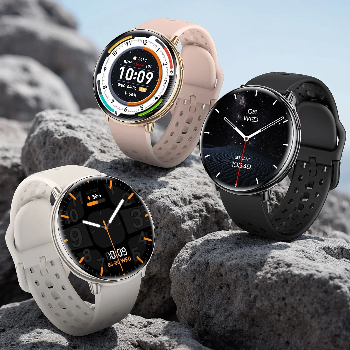 2026New Active 2 Smart Watch Built-in GPS for Women Men IP68 Waterproof Sports Watches Heart Rate Monitor Ultra-Thin Smartwatch