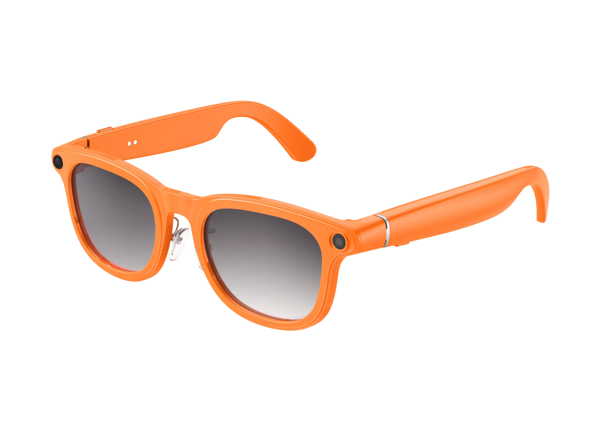 AI Smart Audio image Glasses, 3600mAh Charging Case, Hands-Free Call, Open-Ear Headphones, for Driving, Running, Daily Use