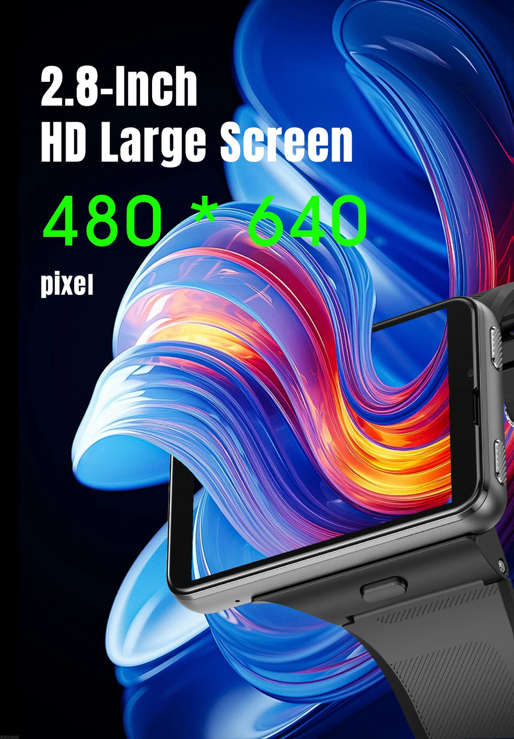 2026New 4G Sports SmartWatch S999 2.88 Inch Quad Core Android 9.0 OS Smartwatch 2300 MAh 13MP Camera 4GB/64GB Heart Rate Monitor