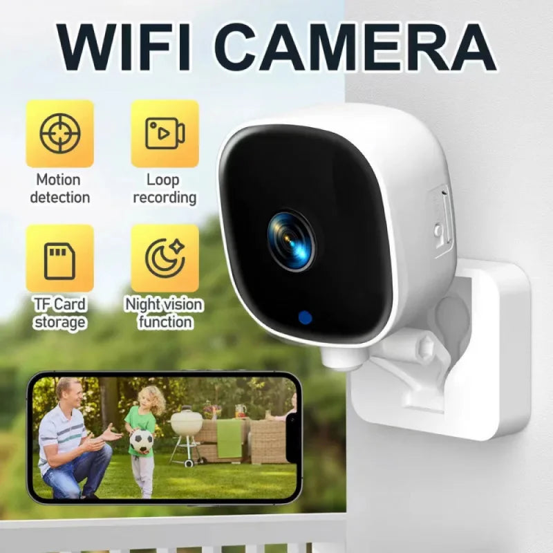 2026New 1080P Conversation Camera Wireless WiFi Mobile Phone Remote  Night Vision Smart Home Security Surveillance Camera Card