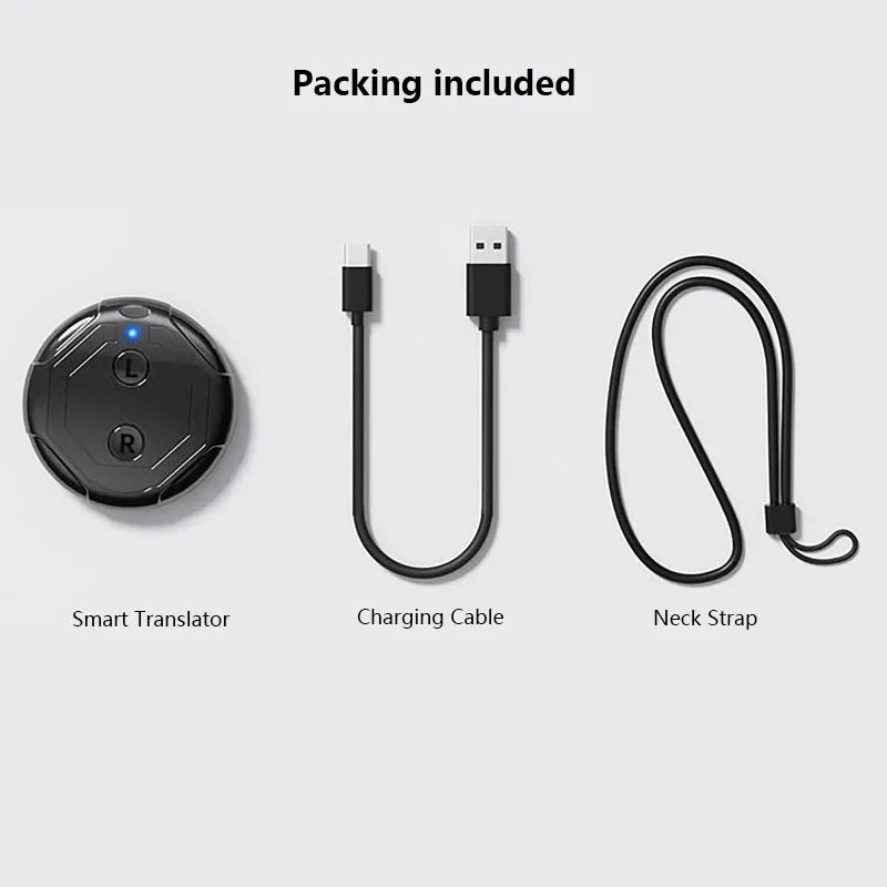 Real-time Language Translator Instant Voice Translators Meeting Summary Speech Simultaneous Interpretation AI Smart Translator