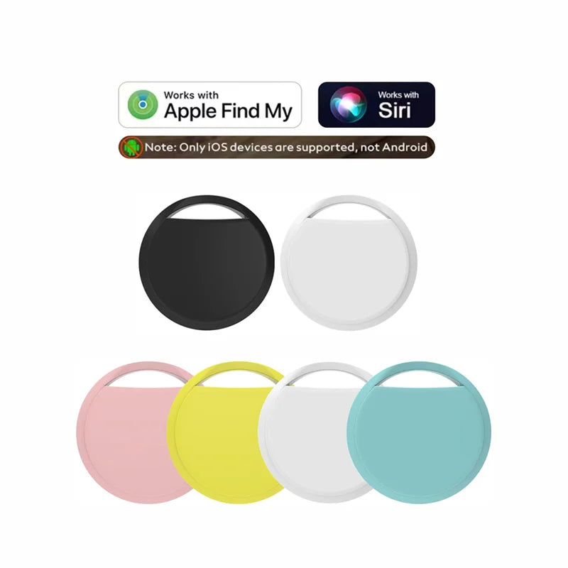 Air Tag Smart Bluetooth Tracker Tag Works with Find My APP (iOS Only) Search Locator Device Item Finder for Luggage Key Bag