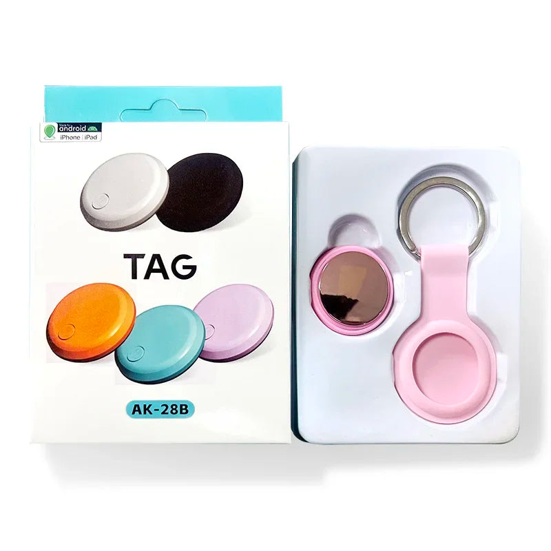 The New Smart Bluetooth Airtag GPS Tracker Is Suitable for Android and IOS Air Tag Tracker Mini Pet Locator Key Searcher.