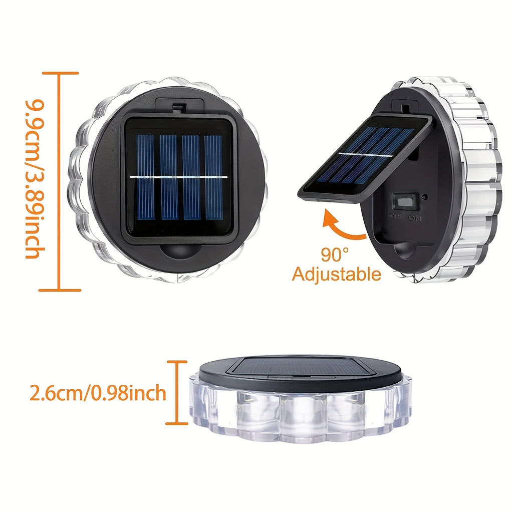Solar Lights Decor Outdoor Led Atmosphere Lights Waterproof Lamp for Wall Stairs Fence Yard Patio Pathway Solar landscape lights