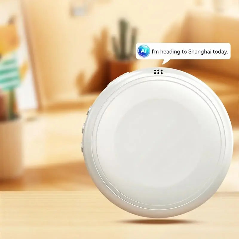 Smart Wearable Translator Ai Translators Language Translator Device  Spanish & English Practice Real Time Language Translators