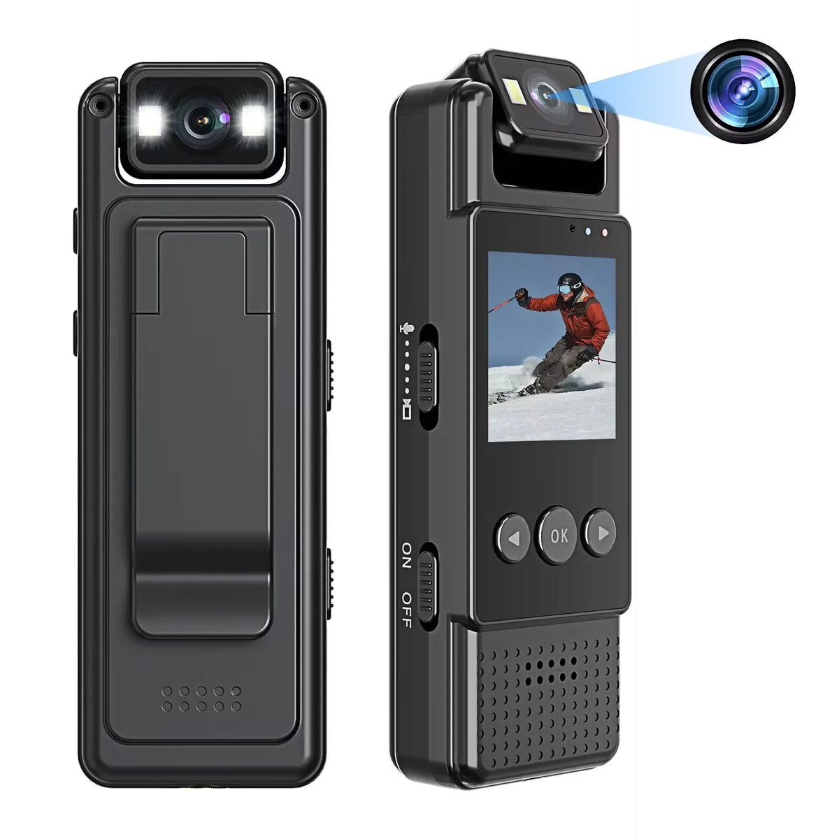 2026 NEW  Mini Camera 1080P Portable Digital Video Recorder Worn Police Small Body Cam Night Vision DV Miniature Camcorde