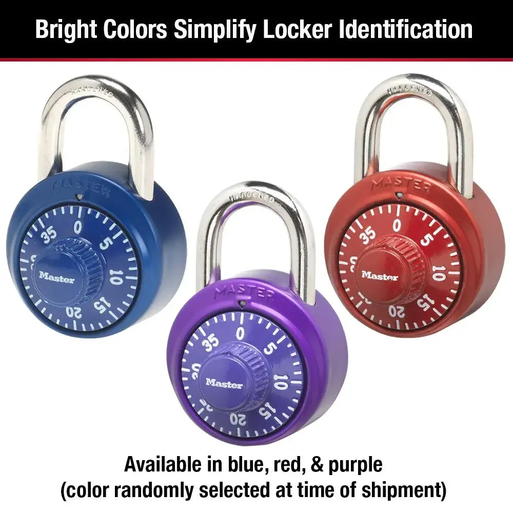 Locker Rotate Portable Password Lock Combination Padlock Rotation Lock for Gym and School Lockers Master Lock 1530D Combination