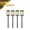 Solar Pathway Lights Solar Lights Outdoor Solar Powered Garden Lights for Walkway Yard Backyard Lawn Landscape Lighting Decor