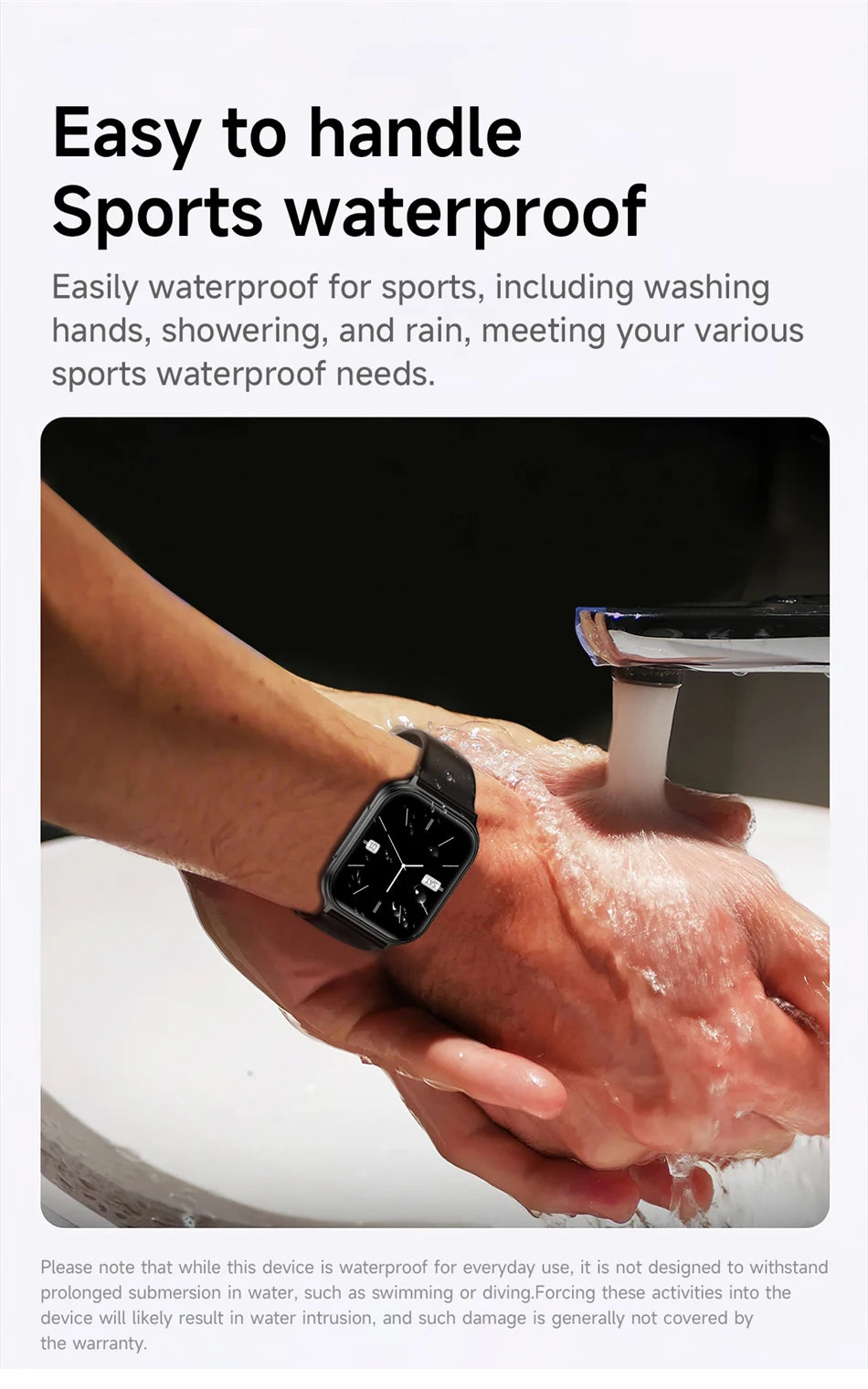 2026 New Smartwatches Men Women Sports Fitness Tracker IP68 Waterproof Built-in 24H Heart Rate 700 mAh Battery Call Smart Watch