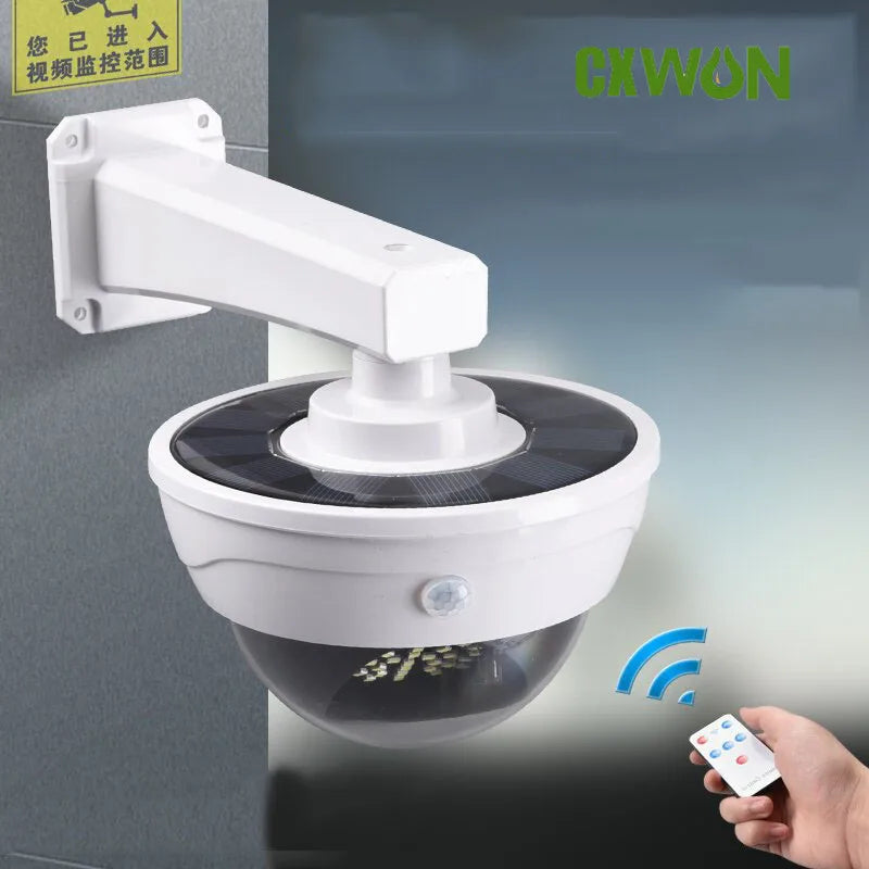 Solar Lights Outdoor Camera Lamp Anti-thief Home Courtyard PIR Motion Sensor Human Induction Outdoor Lighting