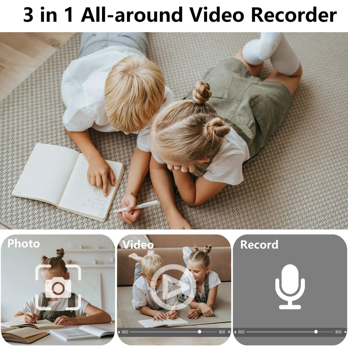 2026 NEW  Mini Camera 1080P Portable Digital Video Recorder Worn Police Small Body Cam Night Vision DV Miniature Camcorde