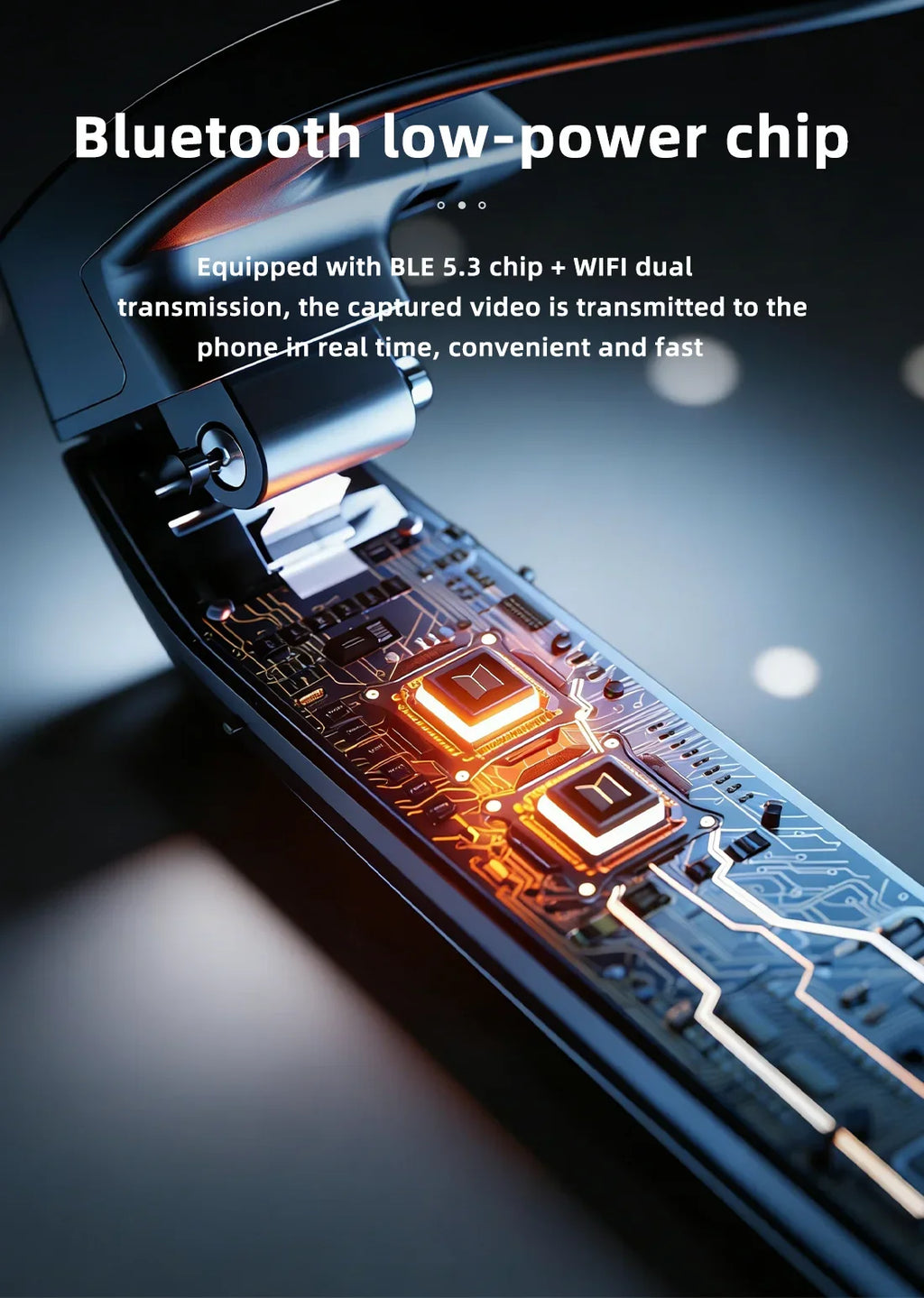 2026 AI Smart Camera Glasses 8MP 1200P Video Record Real-Time Translation Object Recognition AI Q&A Color Changing Smart Glasses