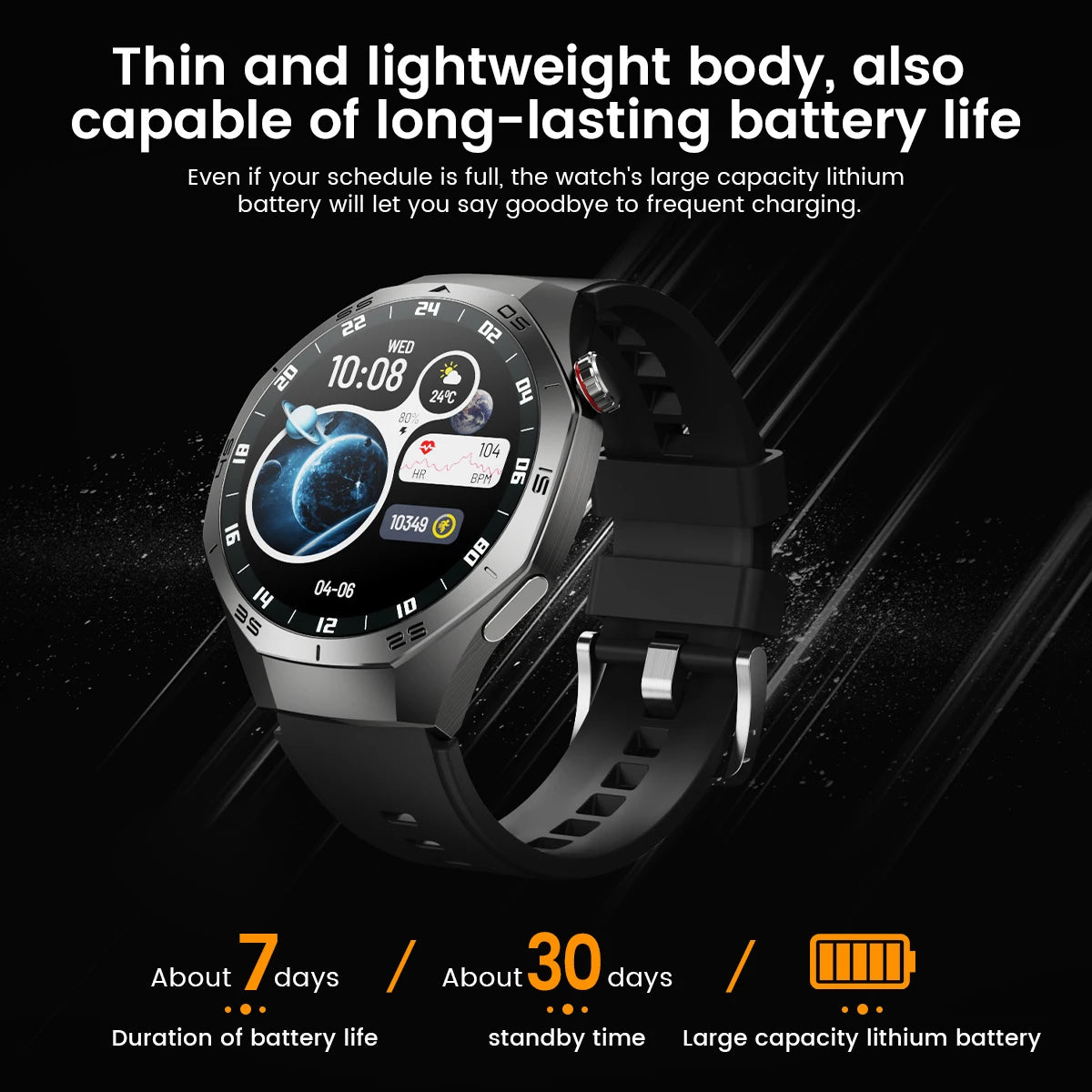 2026 New Sports Watch 5 Pro GPS Track Smart Watches Men 1.53"AMOLED Full Touch Screen Waterproof Bluetooth Talk Smart Bracelet