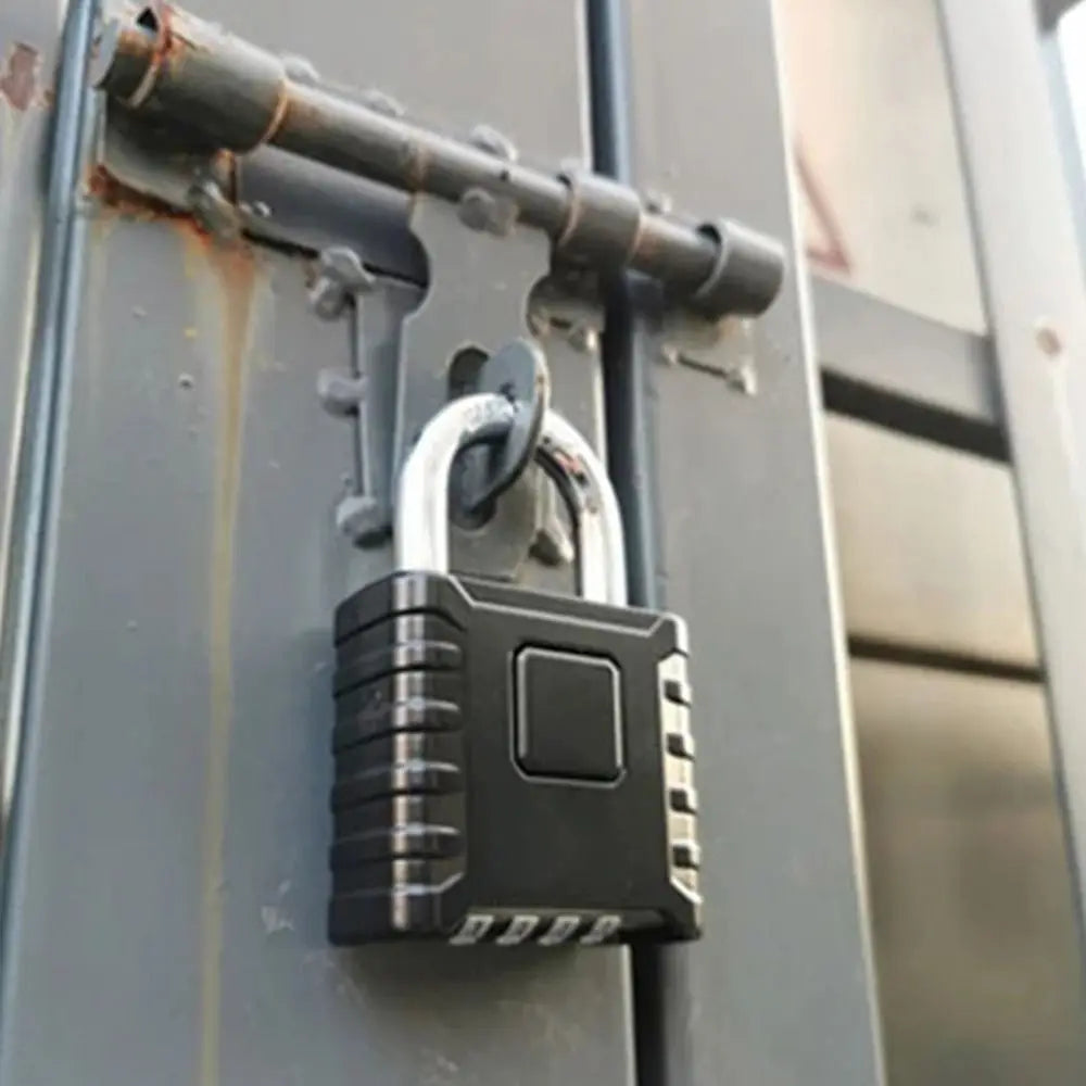 Alloy Combination Padlock Waterproof 4-Digit Number Password Code Locks Anti Theft Heavy Duty Drawer Cabinet Lock