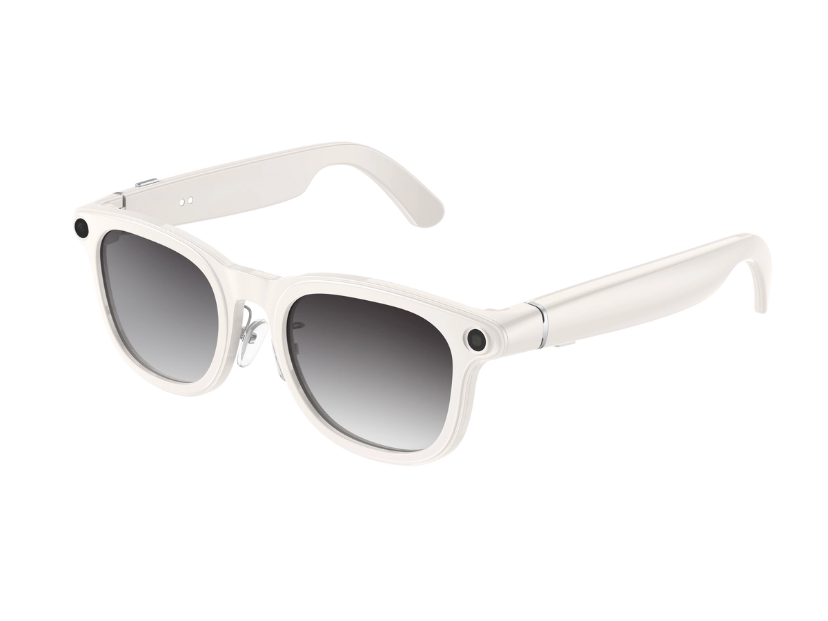 AI Smart Audio image Glasses, 3600mAh Charging Case, Hands-Free Call, Open-Ear Headphones, for Driving, Running, Daily Use