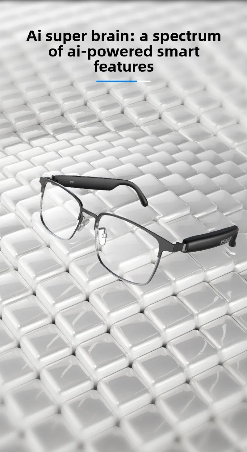 Bluetooth smart AI glasses simultaneous interpretation of 144 languages real-time wireless translation of headset calls