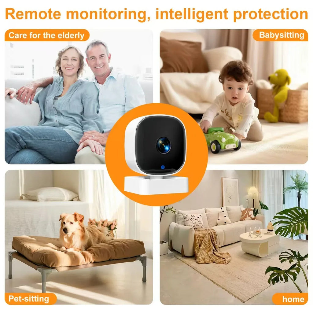 2026New 1080P Conversation Camera Wireless WiFi Mobile Phone Remote  Night Vision Smart Home Security Surveillance Camera Card