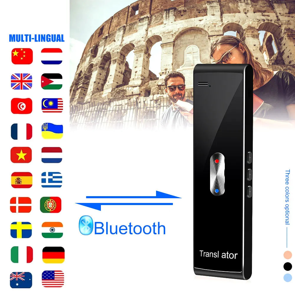 Accurate Translation And Rapid Response Multi-Languages T8S Translator Offline Bluetooth-Compatib Can Adapt To Noisy Environment