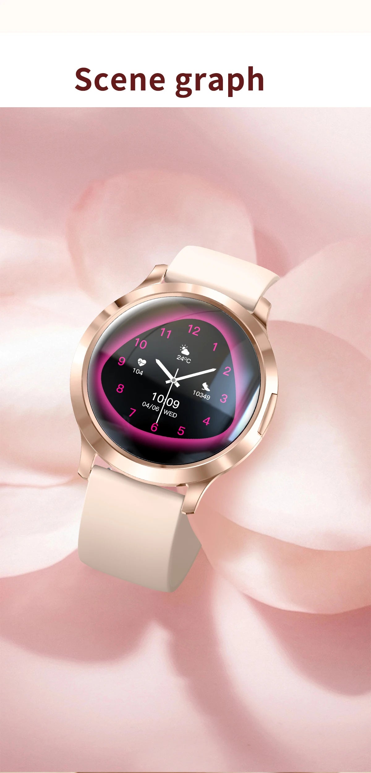 2026 New Smart Watch For Women 1.32" AMOLED Display Answer Make Call Message Health Sport Watch Ladies' Gift Music Digital Clock