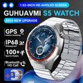 2026 New Sports Watch 5 Pro GPS Track Smart Watches Men 1.53"AMOLED Full Touch Screen Waterproof Bluetooth Talk Smart Bracelet