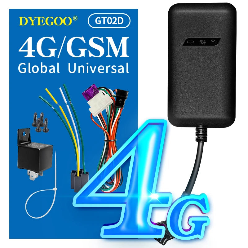 Localizador GPS 4G GT02A,D,N GPS Tracker Android Mini GPS Car Tracker SOS Alarm Wire-Cut Alarm Motocicleta