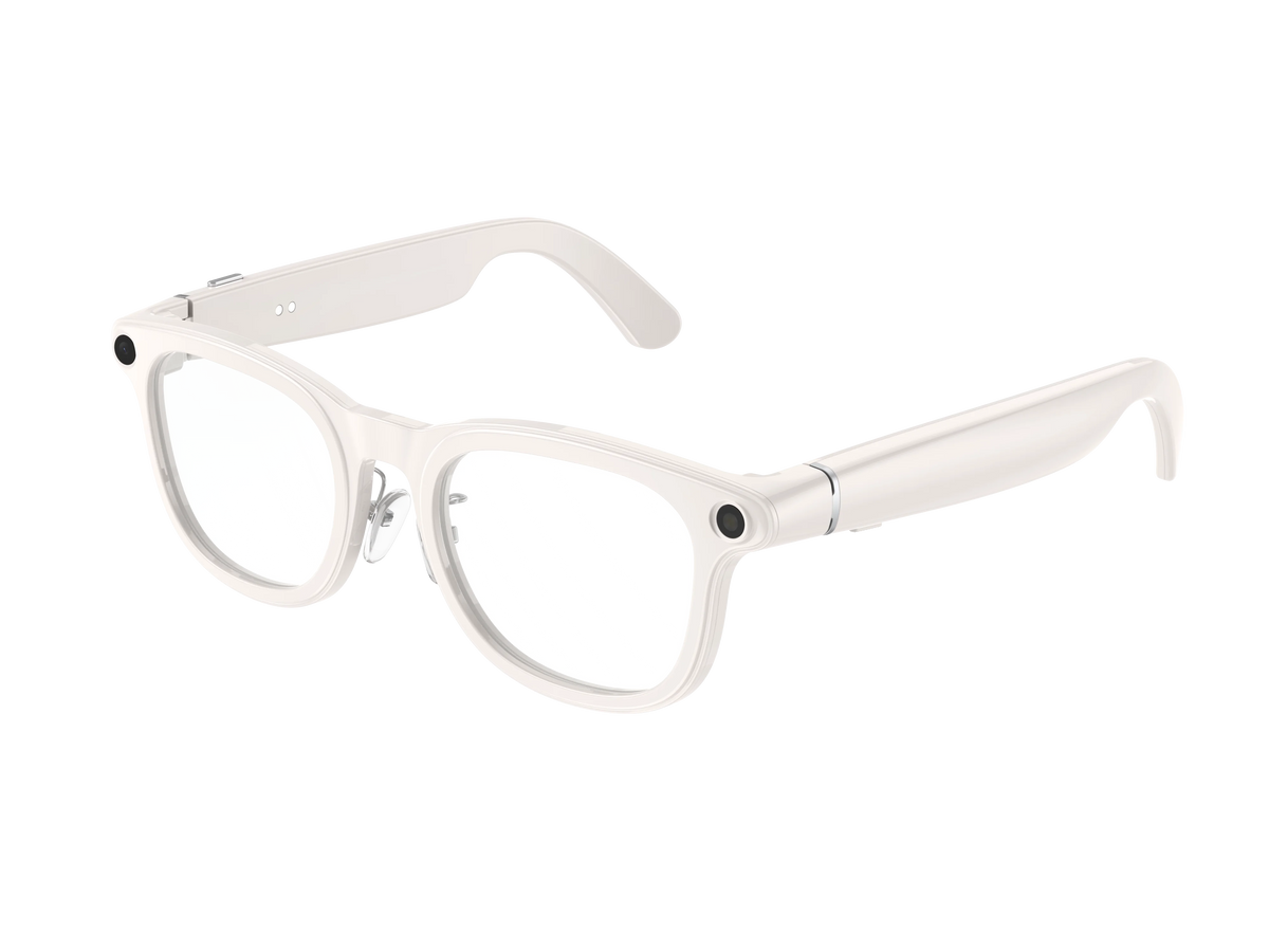 AI Smart Audio image Glasses, 3600mAh Charging Case, Hands-Free Call, Open-Ear Headphones, for Driving, Running, Daily Use